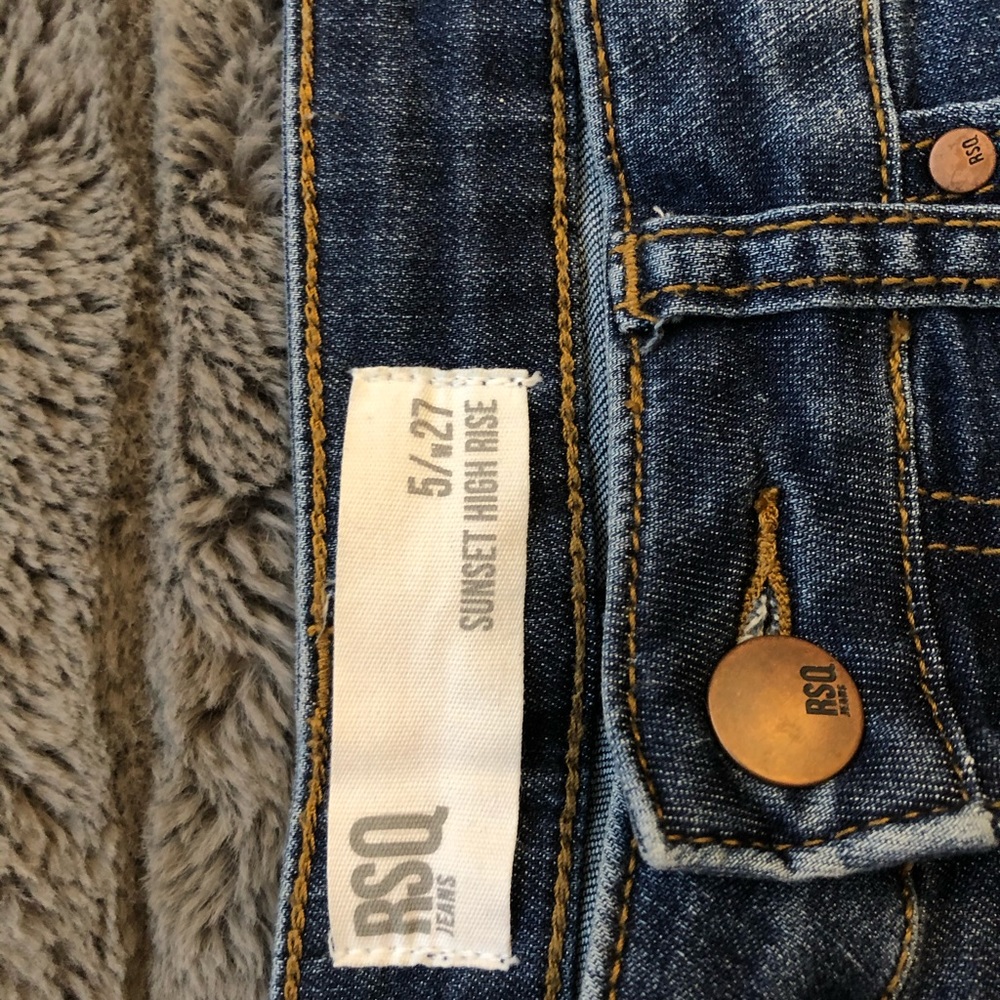 RSQ Sunset Highrise Denim Shorts